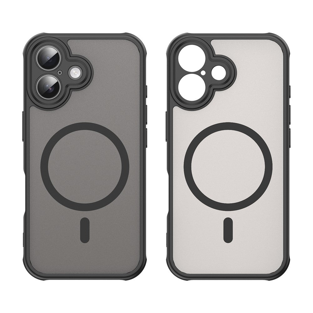 For iPhone 16 Case Compatible with MagSafe Anti Drop PC + TPU Phone Cover