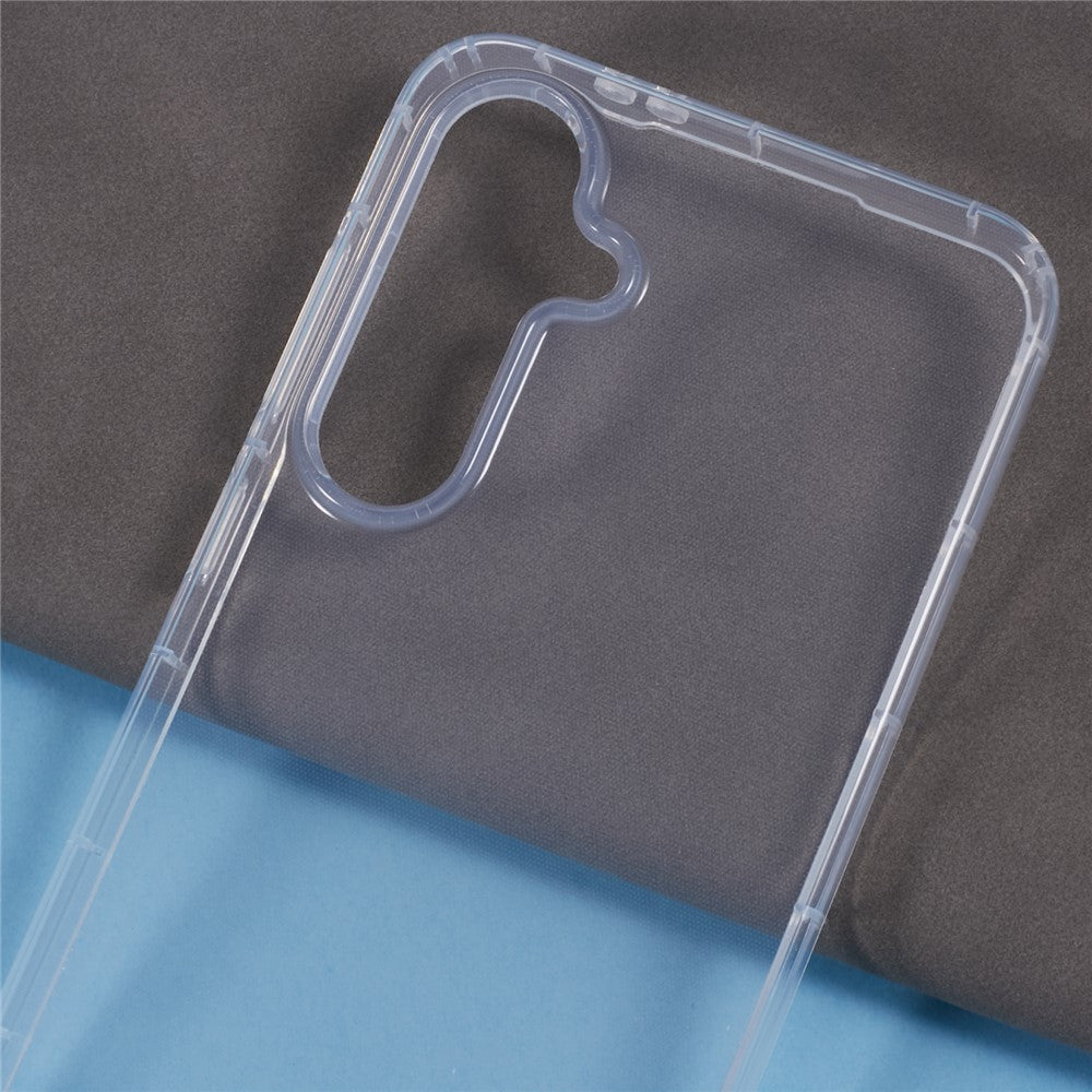 Samsung Galaxy S23 FE Transparent TPU Cover Phone Case Airbag Protection (Big Rear Lens Hole)