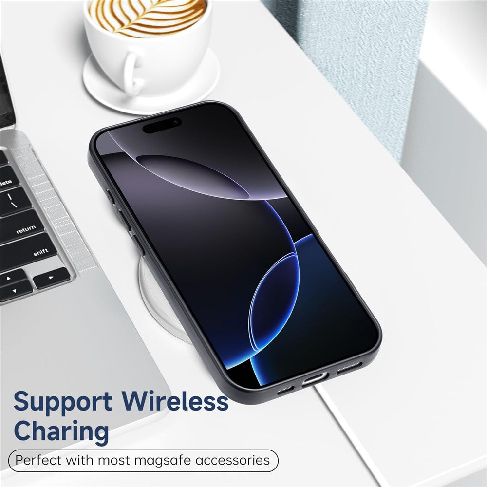 iPhone 17 TPU Case Soft Matte Anti-fingerprint Phone Back Cover