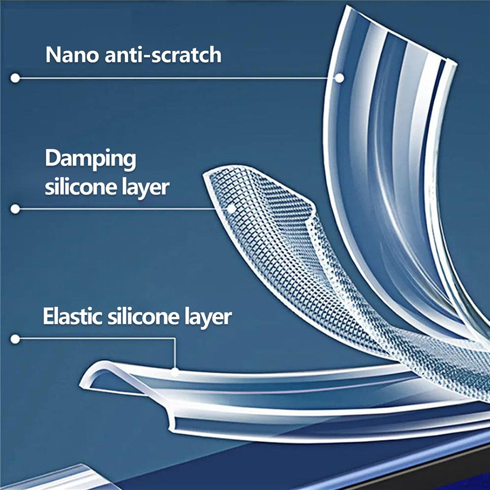 KALEBOL For Samsung Galaxy Z Fold6 5G Case 1.5mm TPU Transparent Anti-Drop Phone Cover