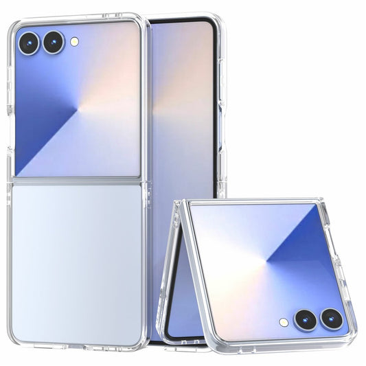 Samsung Galaxy Z Flip7 5G Clear Case Anti-Drop Hard PC Phone Cover