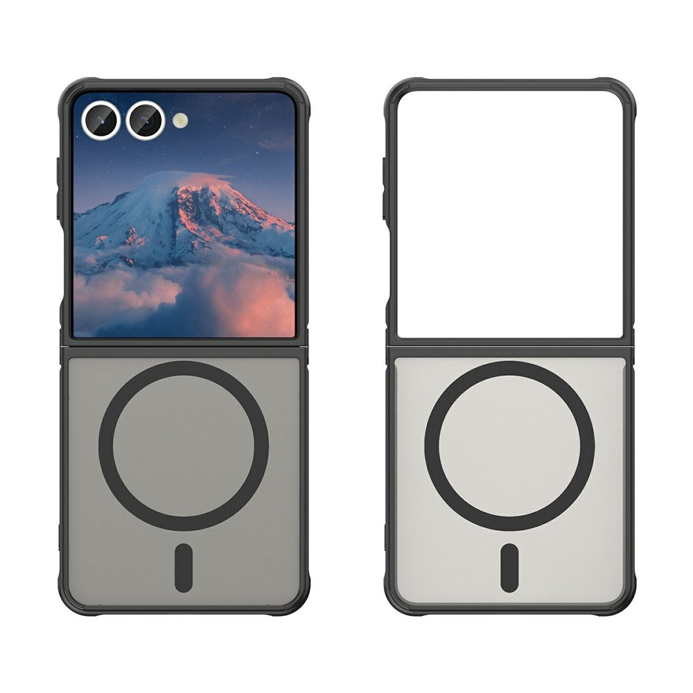 Samsung Galaxy Z Flip7 5G Case Compatible with MagSafe Anti Drop PC + TPU Phone Cover