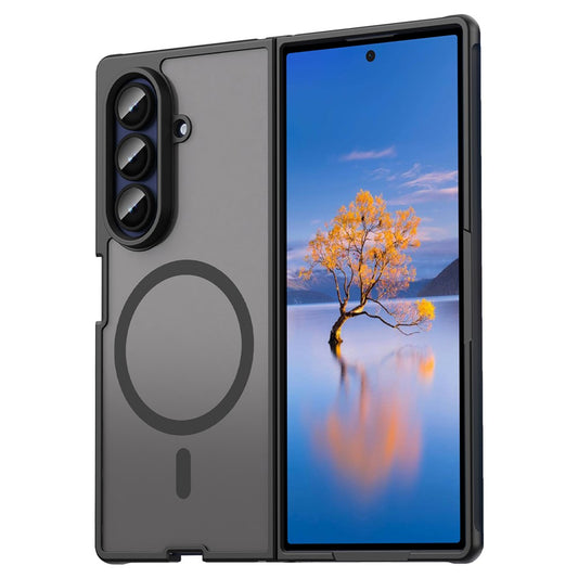 For Samsung Galaxy Z Fold7 5G Case Compatible with MagSafe Anti Drop PC + TPU Phone Cover
