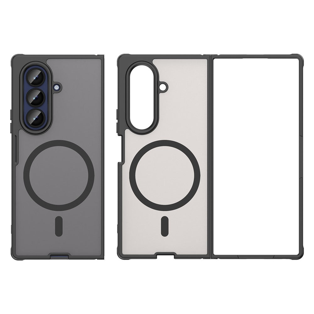 For Samsung Galaxy Z Fold7 5G Case Compatible with MagSafe Anti Drop PC + TPU Phone Cover