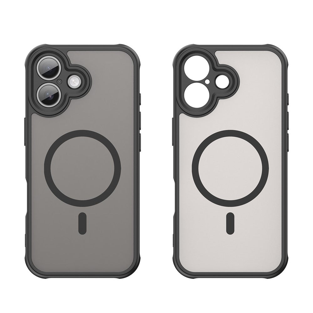 iPhone 17 Case Compatible with MagSafe Anti Drop PC + TPU Phone Cover