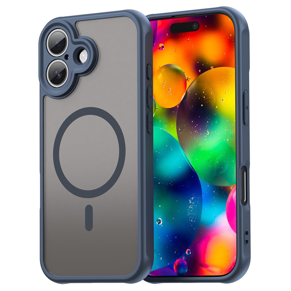 iPhone 17 Case Compatible with MagSafe Anti Drop PC + TPU Phone Cover