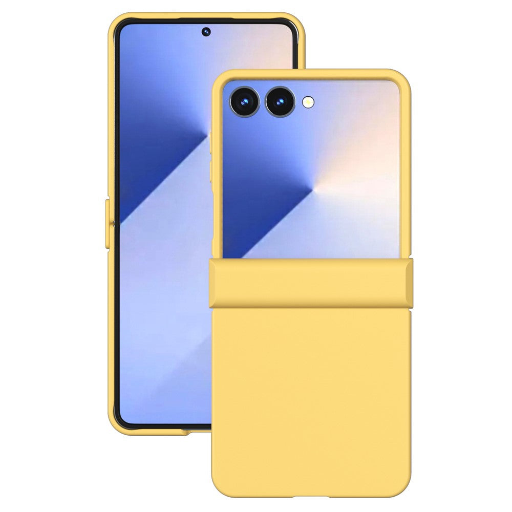 ABEEL For Samsung Galaxy Z Flip7 5G Case Skin Feel PC Phone Cover with Hinge Protection