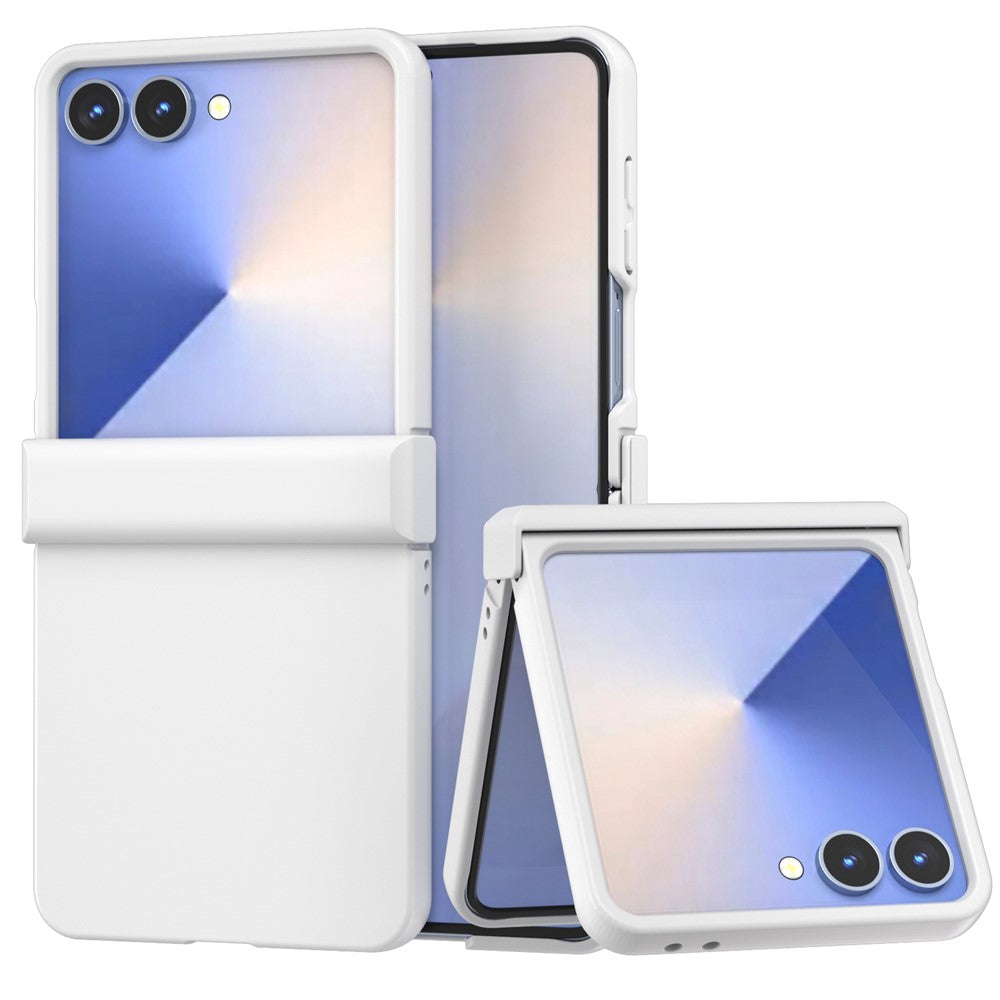 ABEEL For Samsung Galaxy Z Flip7 5G Case Skin Feel PC Phone Cover with Hinge Protection