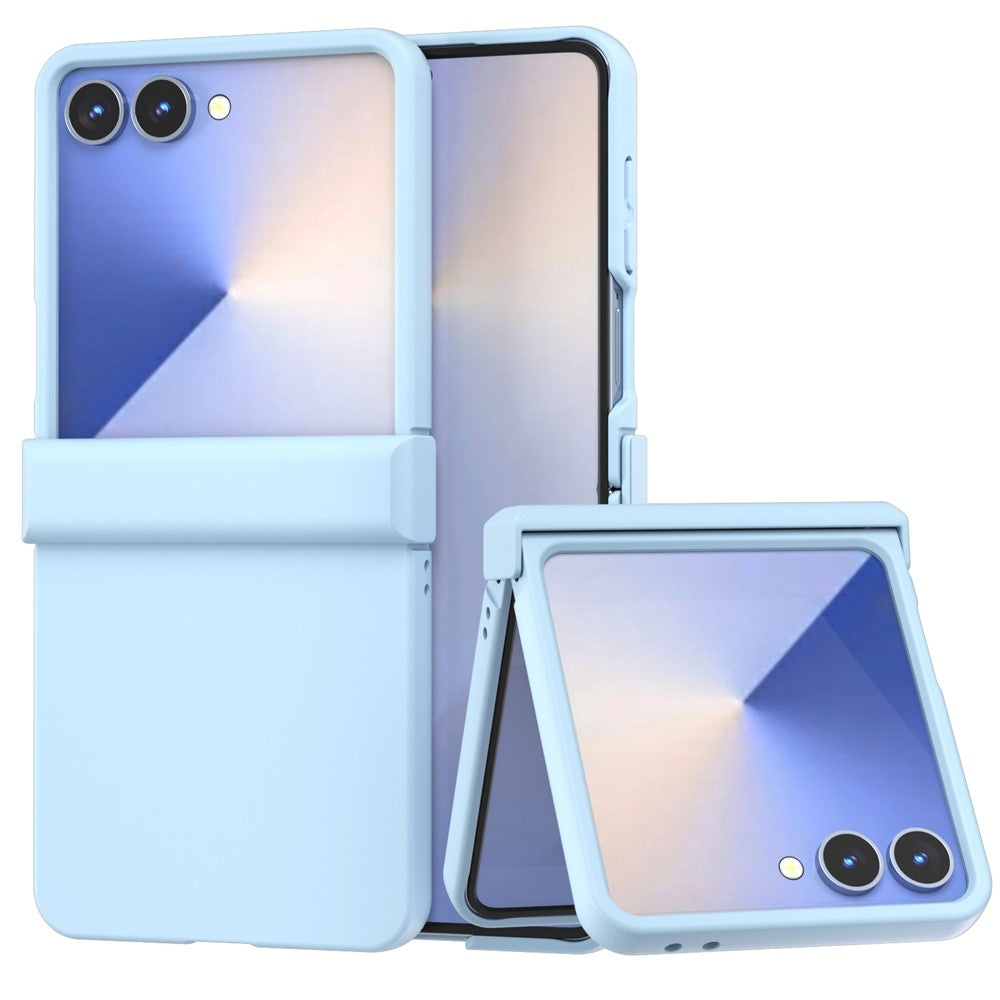 ABEEL For Samsung Galaxy Z Flip7 5G Case Skin Feel PC Phone Cover with Hinge Protection