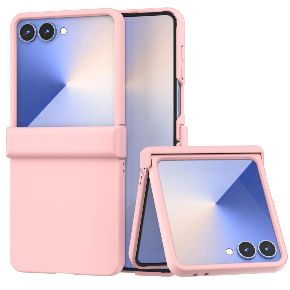 ABEEL For Samsung Galaxy Z Flip7 5G Case Skin Feel PC Phone Cover with Hinge Protection