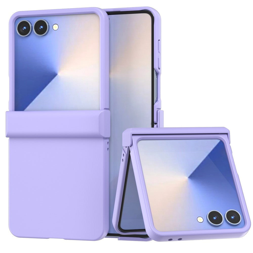 ABEEL For Samsung Galaxy Z Flip7 5G Case Skin Feel PC Phone Cover with Hinge Protection