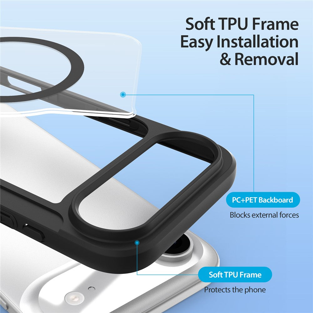 For iPhone Air Leather Case DUX DUCIS Skin X Pro Series Flip Cover Compatible with MagSafe