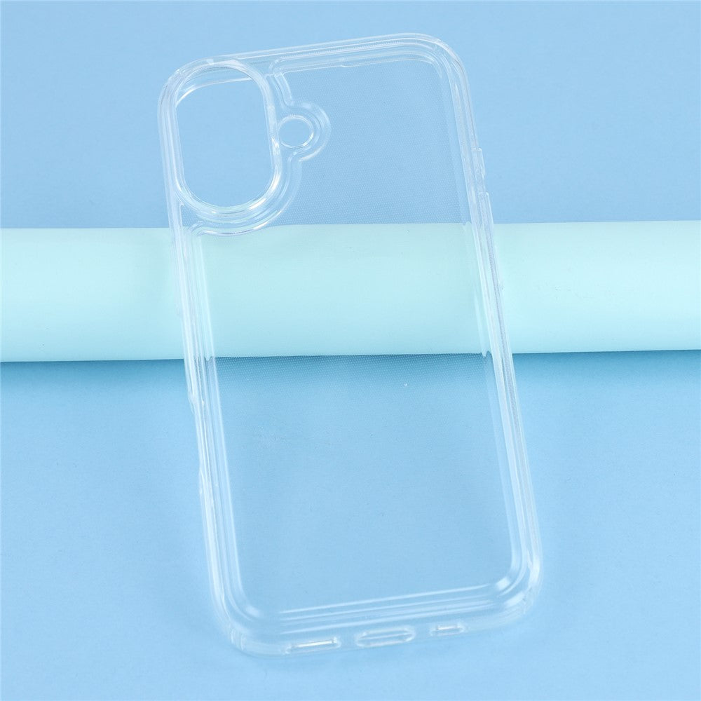 iPhone 17 Case HD Clear Soft TPU Phone Back Cover Airbag Protection