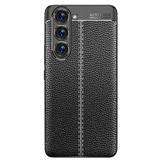 Litchi Texture Anti-drop Protective Case for Samsung Galaxy S23, Fingerprint-proof Cell Phone Cover