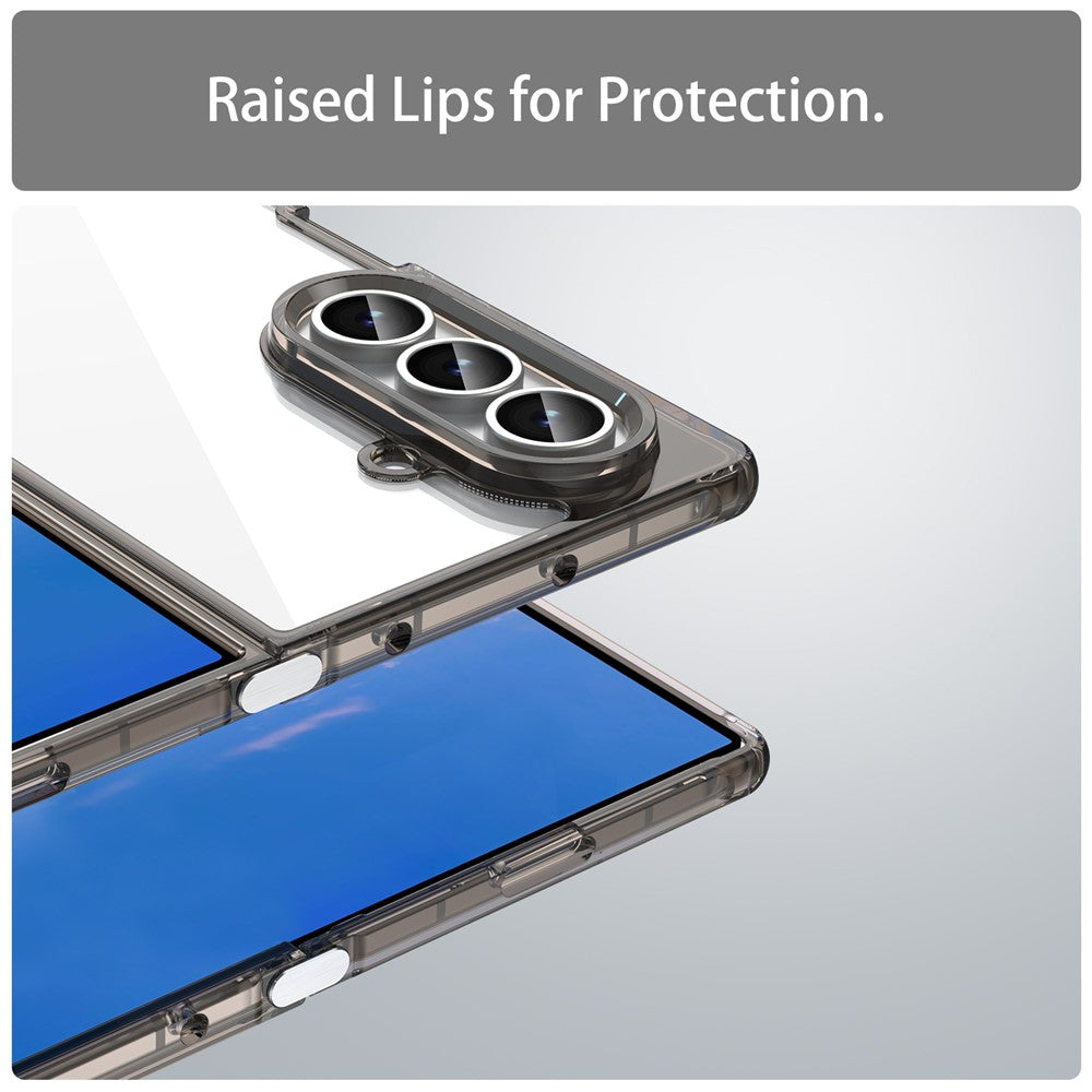 Samsung Galaxy Z Fold7 5G Case TPU + Acrylic Phone Back Cover Anti Yellowing