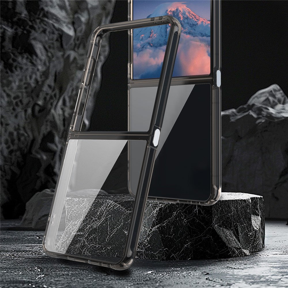 Samsung Galaxy Z Flip7 5G Case TPU + Acrylic Phone Back Cover Anti Yellowing