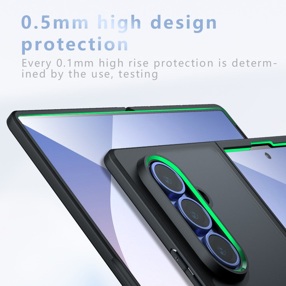 Samsung Galaxy Z Fold5 5G Case Compatible with MagSafe TPU + PC Matte Skin Touch Phone Cover