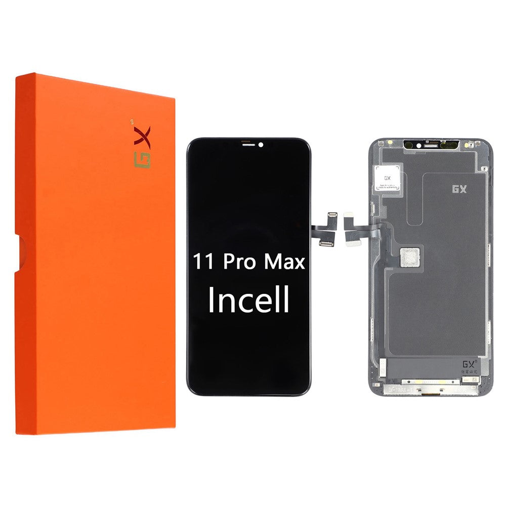iPhone 11 Pro Max Grade C LCD Screen and Digitizer Assembly Replacement Part (GX In-Cell Technology) (without Logo)