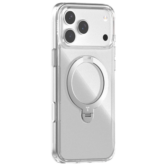 TORRAS For iPhone 17 Pro Max Case Magnetic Rotating Kickstand PC + TPU Phone Cover