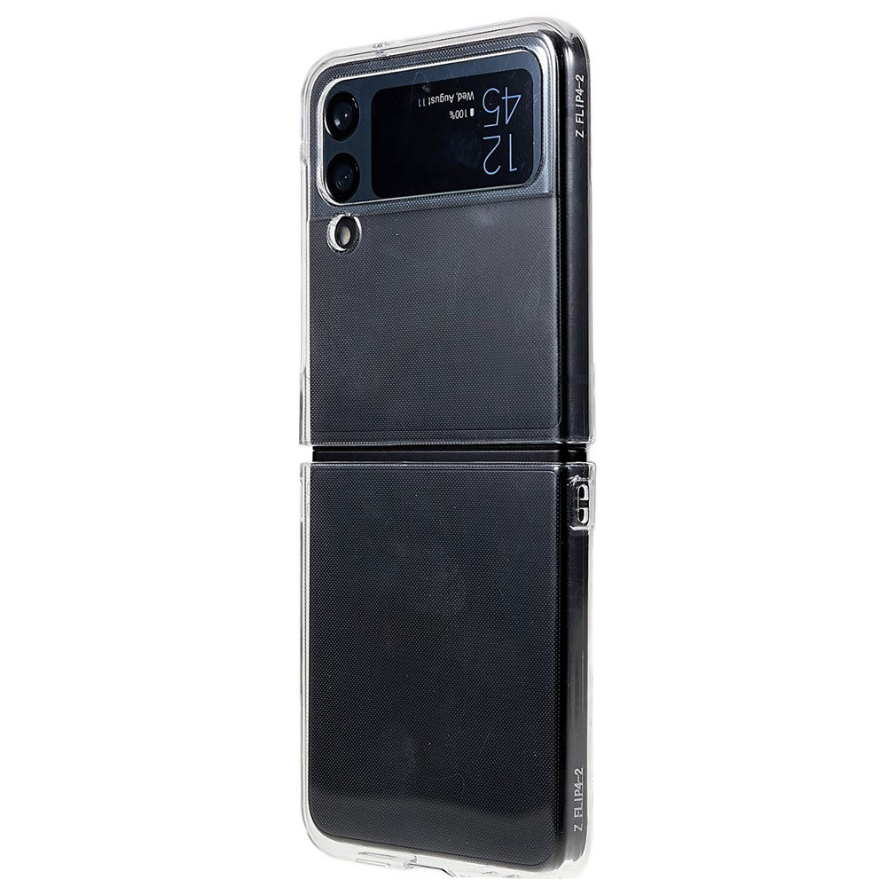 Samsung Galaxy Z Flip4 5G Ultra Slim Anti-scratch Folding Phone Case Transparent Hard PC Back Cover