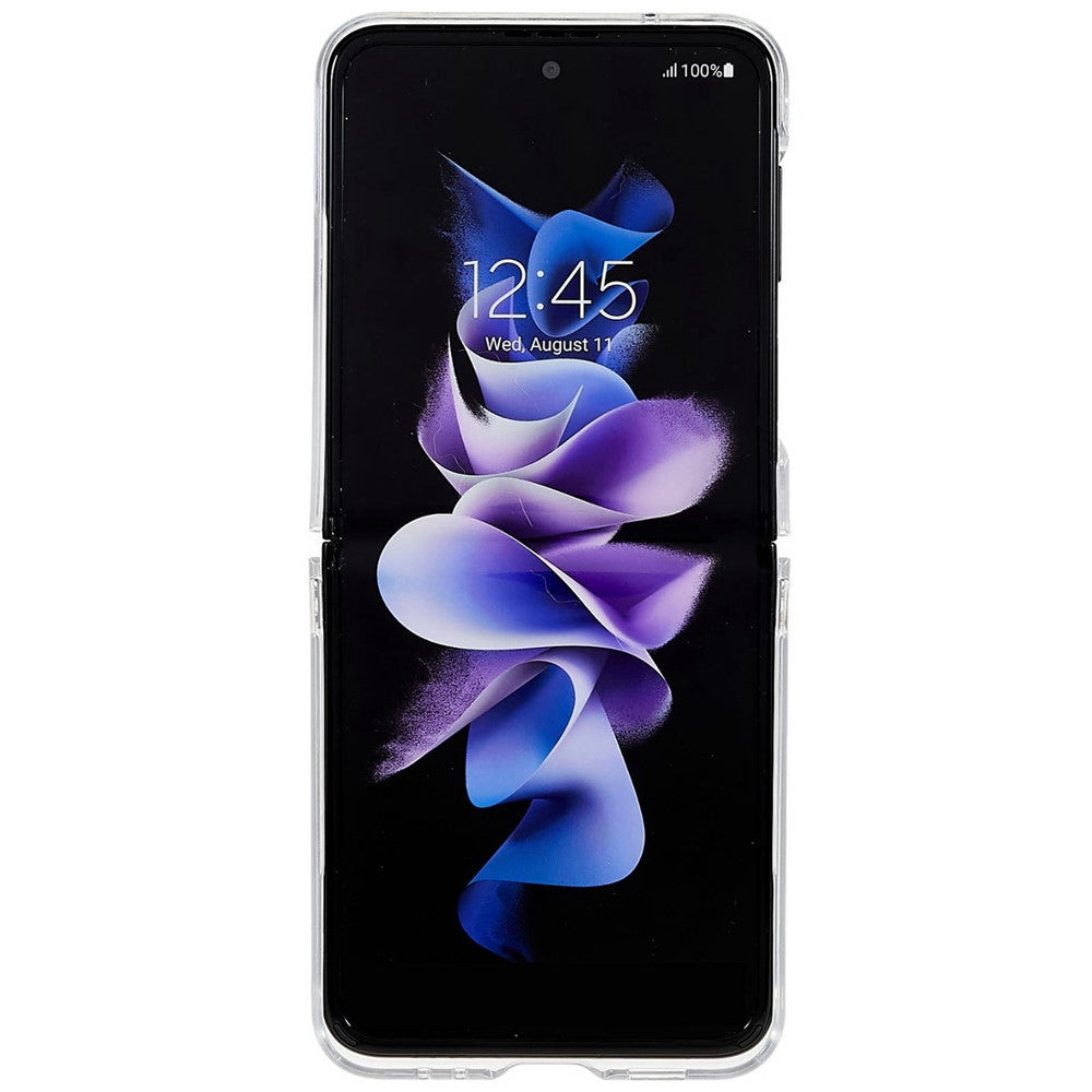 Samsung Galaxy Z Flip4 5G Ultra Slim Anti-scratch Folding Phone Case Transparent Hard PC Back Cover