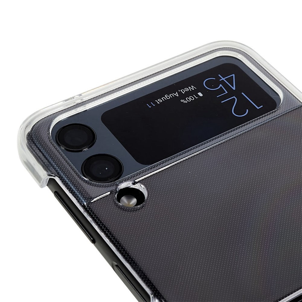 Samsung Galaxy Z Flip4 5G Ultra Slim Anti-scratch Folding Phone Case Transparent Hard PC Back Cover
