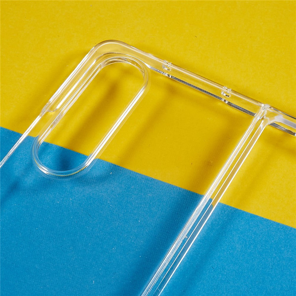 For Samsung Galaxy Z Fold4 5G Ultra Thin Anti-scratch Folding Phone Case Transparent Hard PC Protective Cover