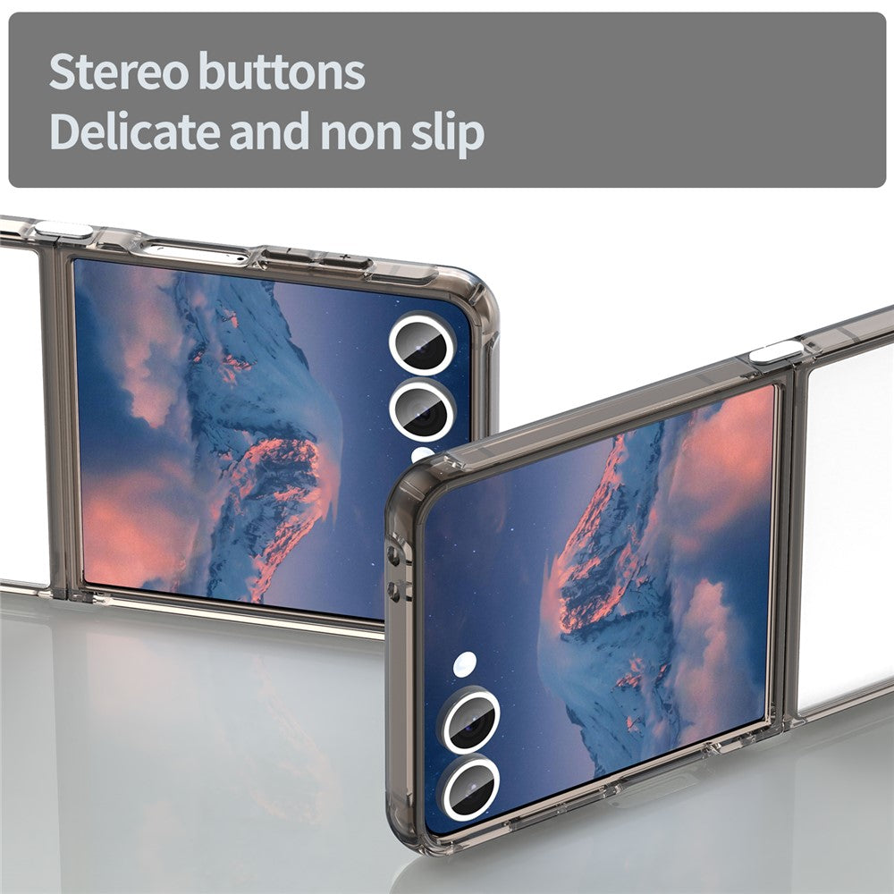 Samsung Galaxy Z Flip7 5G Case TPU + Acrylic Phone Back Cover Anti Yellowing