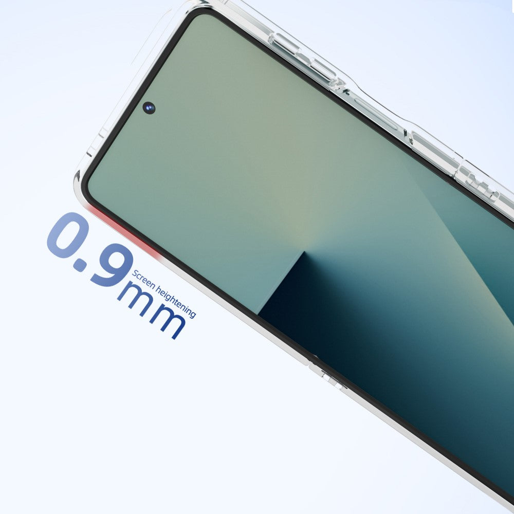 Samsung Galaxy Z Flip6 5G Magnetic Case Clear PC Anti Scratch Phone Cover