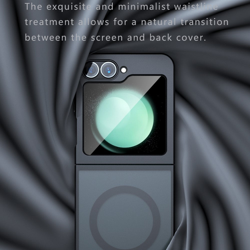 Samsung Galaxy Z Flip5 5G Case Compatible with MagSafe TPU + PC Matte Skin Touch Phone Cover