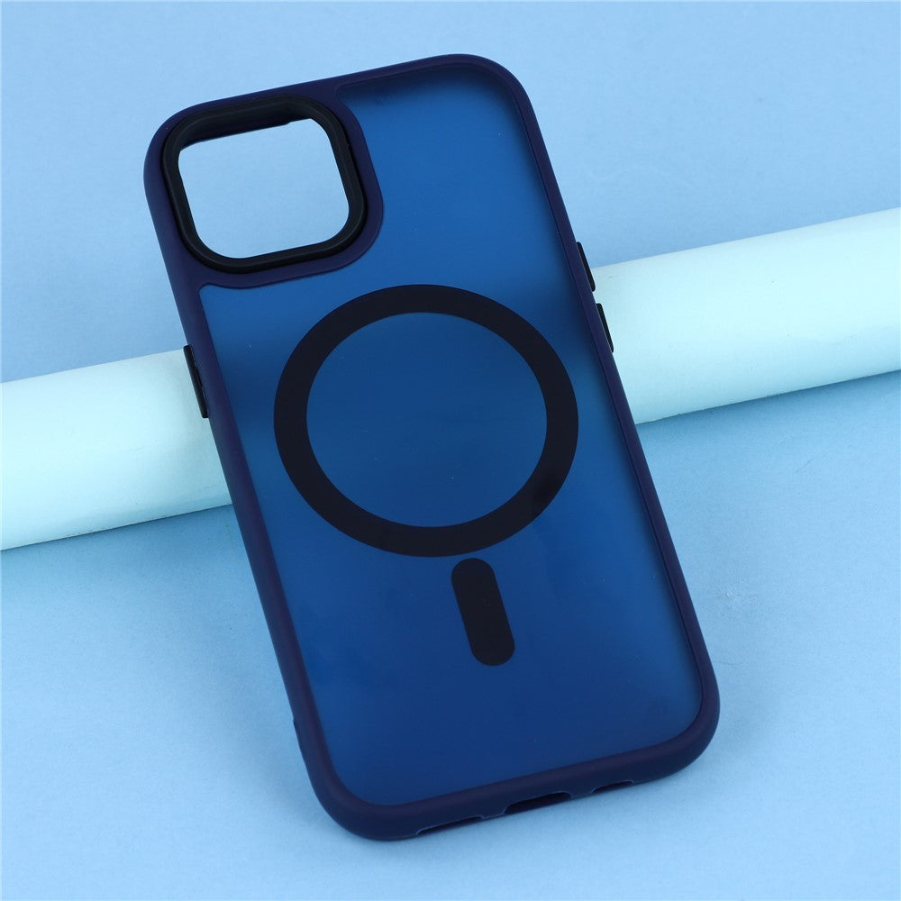 iPhone 14  /  13 Case Compatible with MagSafe Skin-Touch PC + TPU Phone Cover