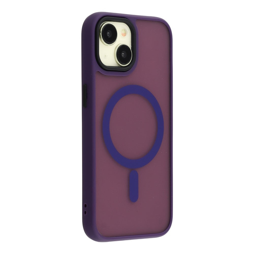 iPhone 14  /  13 Case Compatible with MagSafe Skin-Touch PC + TPU Phone Cover