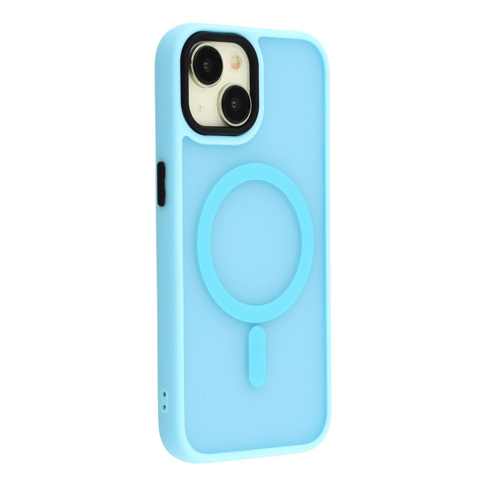 iPhone 14  /  13 Case Compatible with MagSafe Skin-Touch PC + TPU Phone Cover