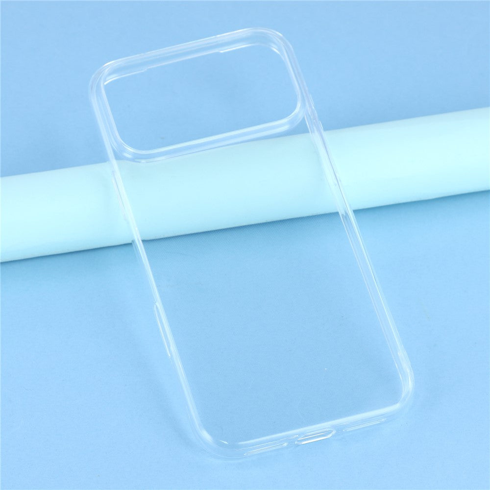 UNITHIN For iPhone 17 Pro Max Case Ultra Thin 0.7mm Clear TPU Anti Drop Phone Cover Big Lens Hole