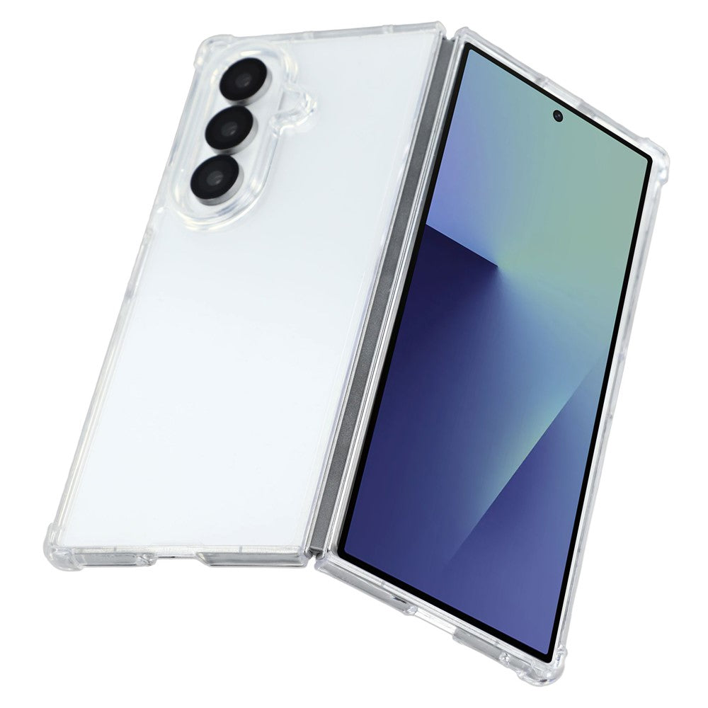 Samsung Galaxy Z Fold7 5G Phone Case TPU + Acrylic 1.5mm Shockproof Clear Back Cover
