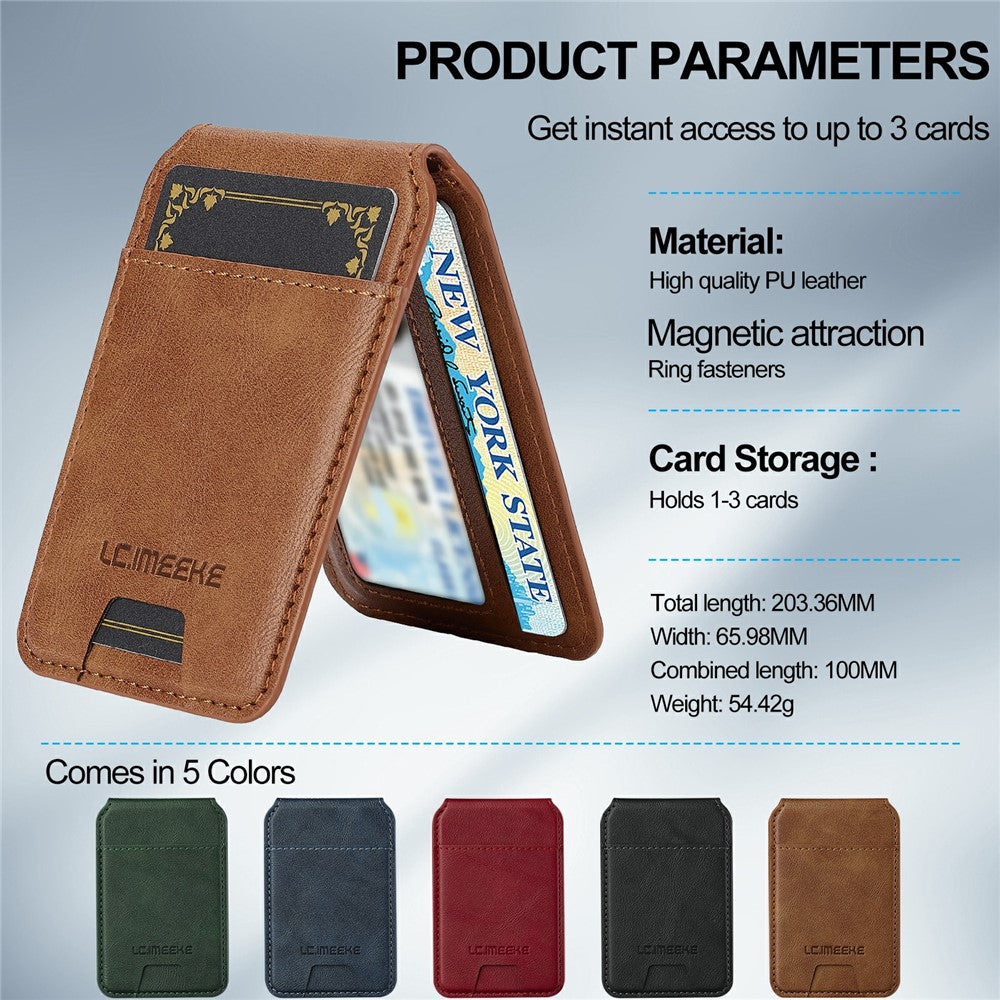 Samsung Galaxy S25 FE Magnetic Case Detachable Card Holder Leather TPU Mobile Cover