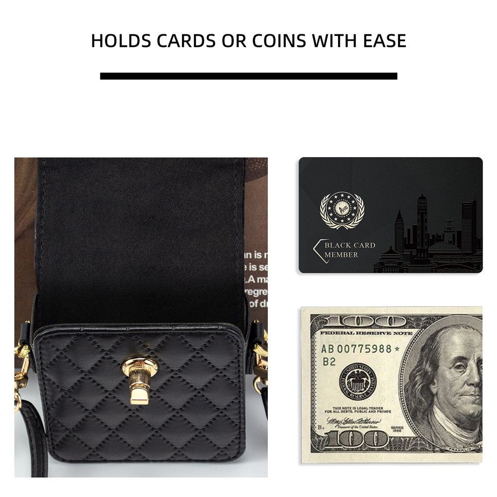 Samsung Galaxy Z Flip6 5G Case with Shoulder Strap PU + PC Wallet Phone Cover Built-In Back Screen Film