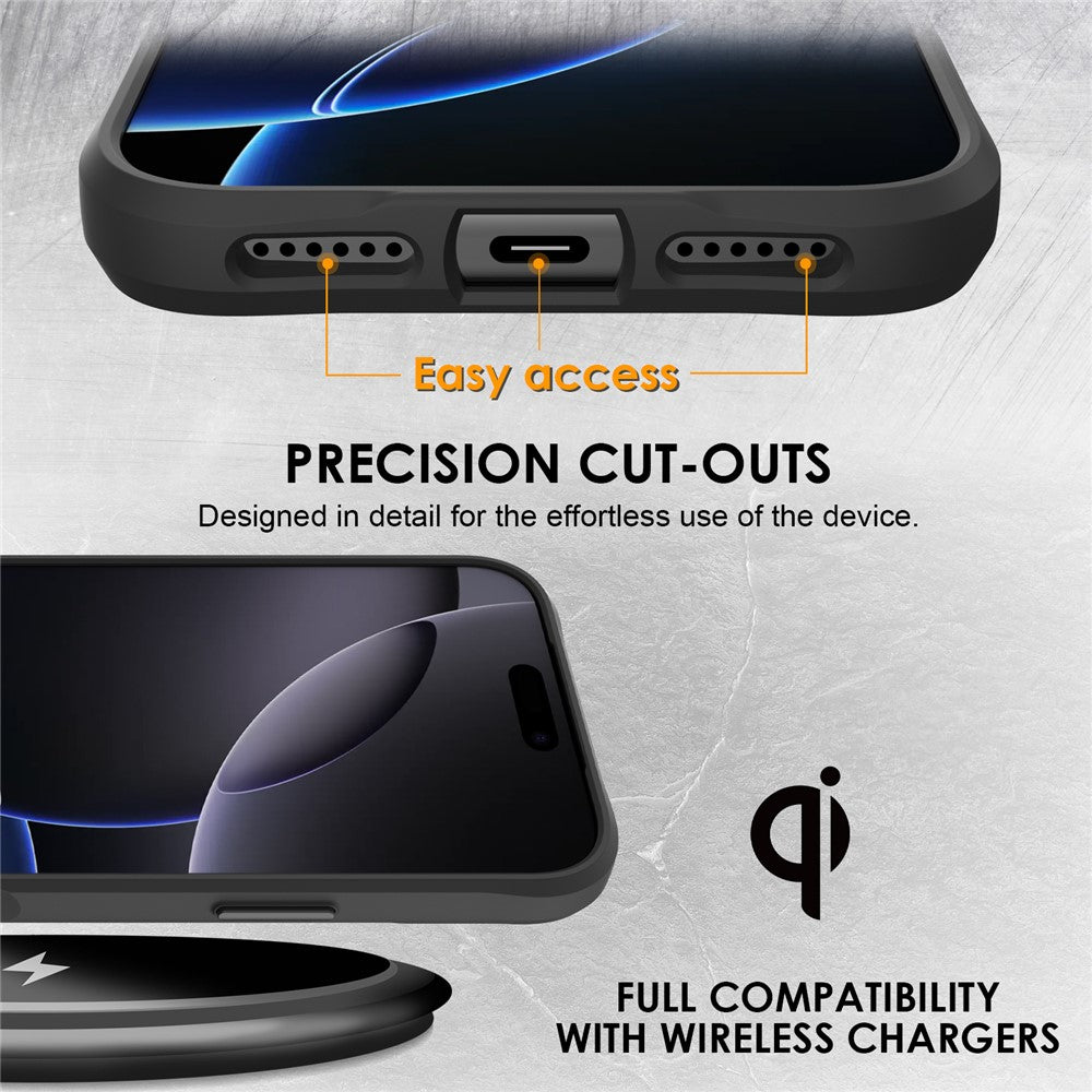 For iPhone 17 Pro Max Case Hybrid Hard PC Soft TPU Shockproof Phone Cover