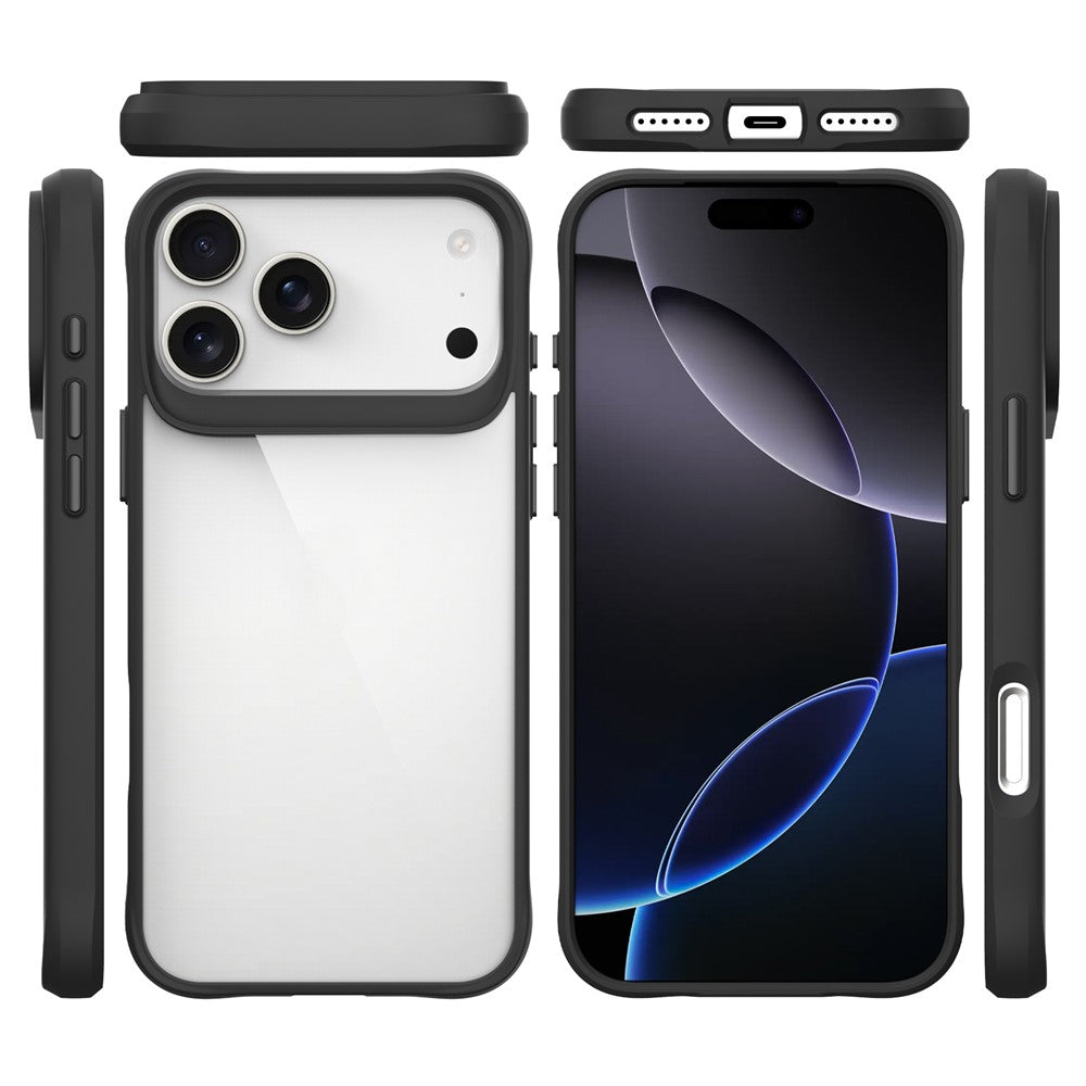 For iPhone 17 Pro Max Case Hybrid Hard PC Soft TPU Shockproof Phone Cover