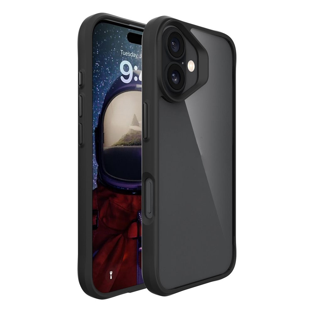 iPhone 17 Case Hybrid Hard PC Soft TPU Shockproof Phone Cover