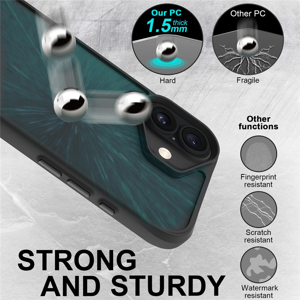 iPhone 17 Case Hybrid Hard PC Soft TPU Shockproof Phone Cover