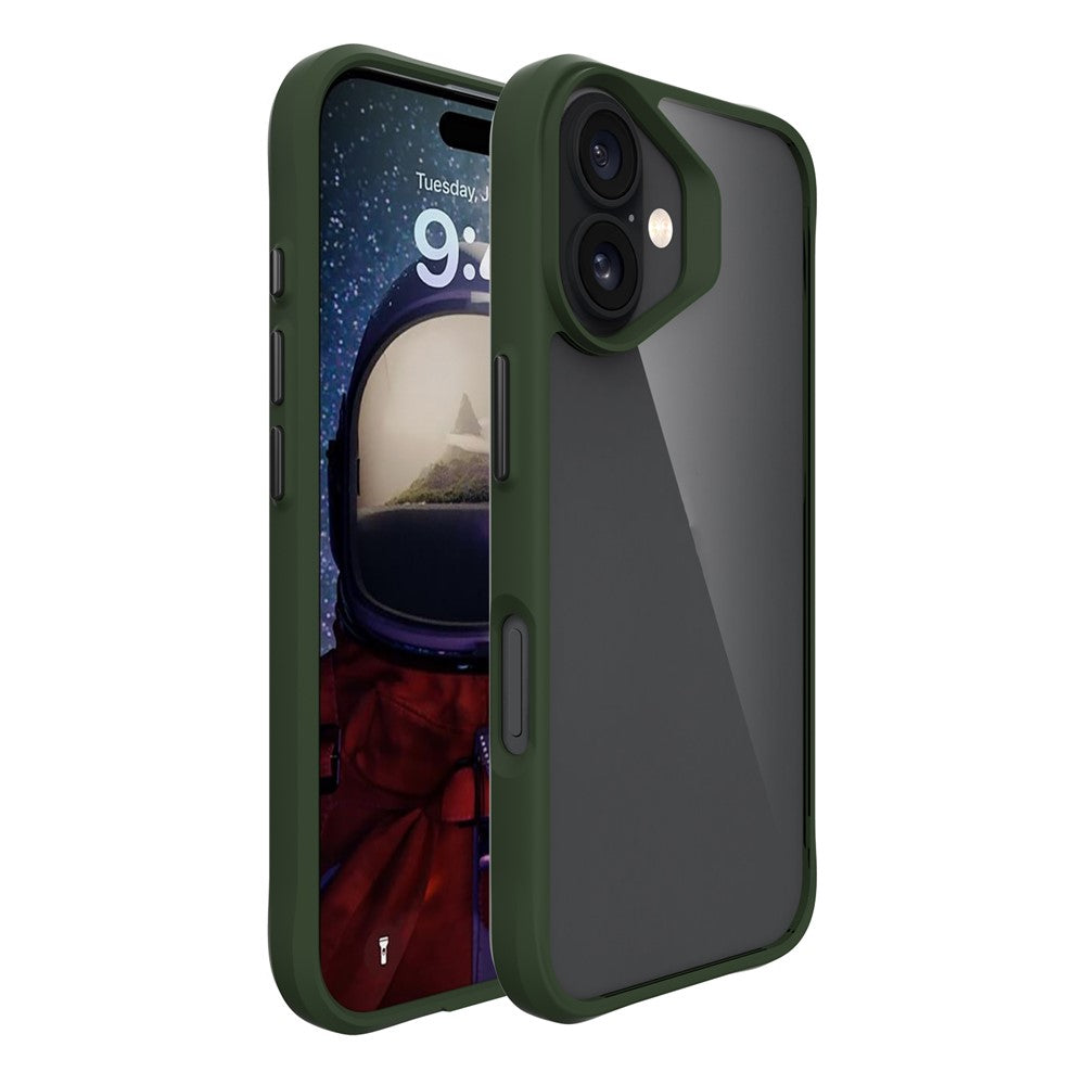 iPhone 17 Case Hybrid Hard PC Soft TPU Shockproof Phone Cover