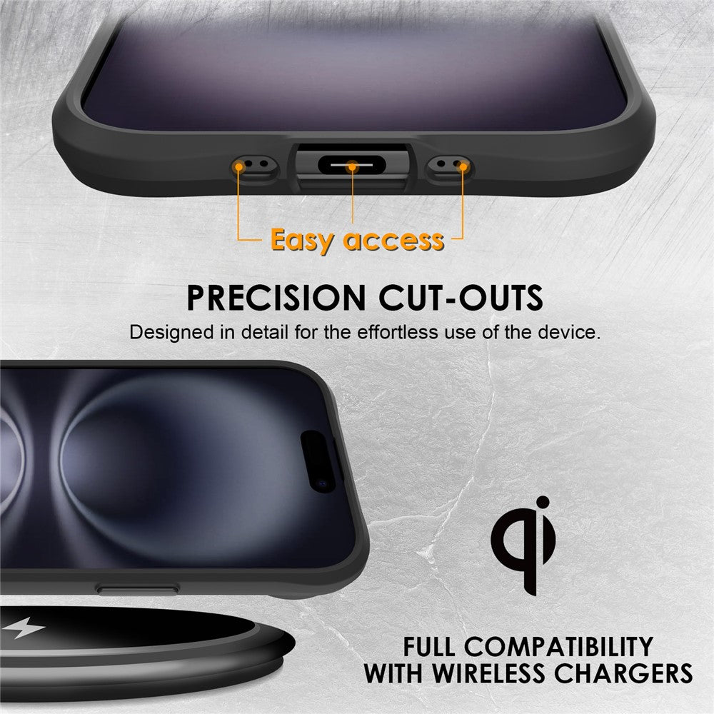 For iPhone Air Case Hybrid Hard PC Soft TPU Shockproof Phone Cover