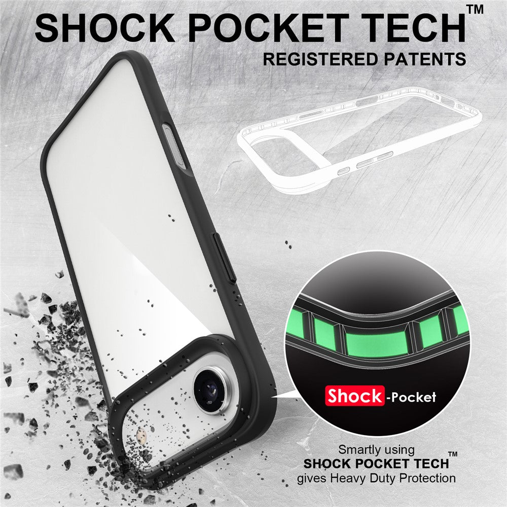 For iPhone Air Case Hybrid Hard PC Soft TPU Shockproof Phone Cover