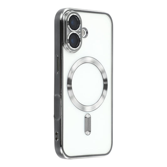 iPhone 17 Case Compatible with MagSafe Electroplated TPU Phone Cover with Lens Film
