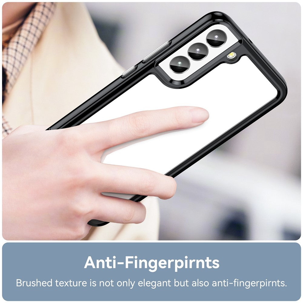 Samsung Galaxy S23+ TPU + Acrylic Hybrid Phone Case Shockproof Protective Back Cover