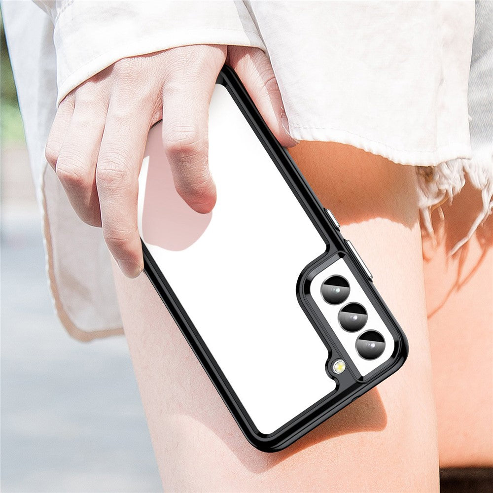 Samsung Galaxy S23+ TPU + Acrylic Hybrid Phone Case Shockproof Protective Back Cover