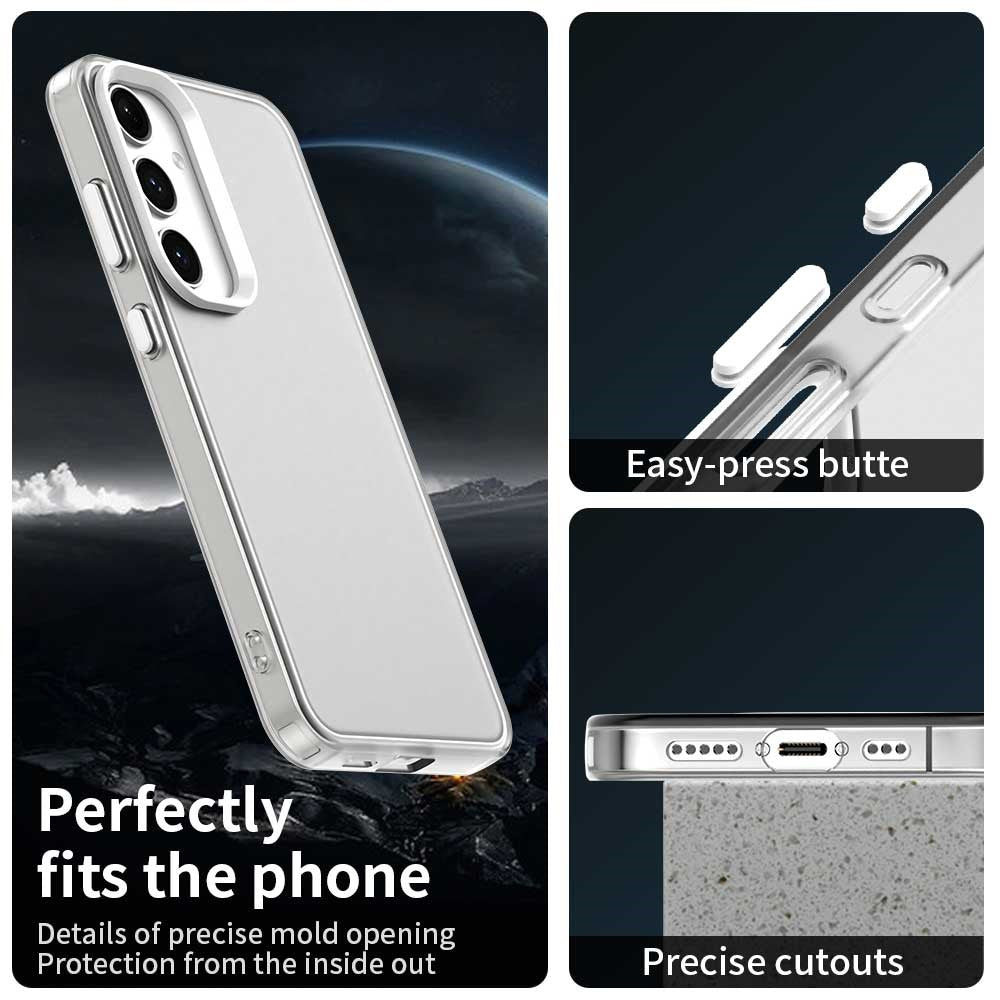 Samsung Galaxy S25 FE Case PC + TPU + PET Matte Anti-Drop Phone Back Cover