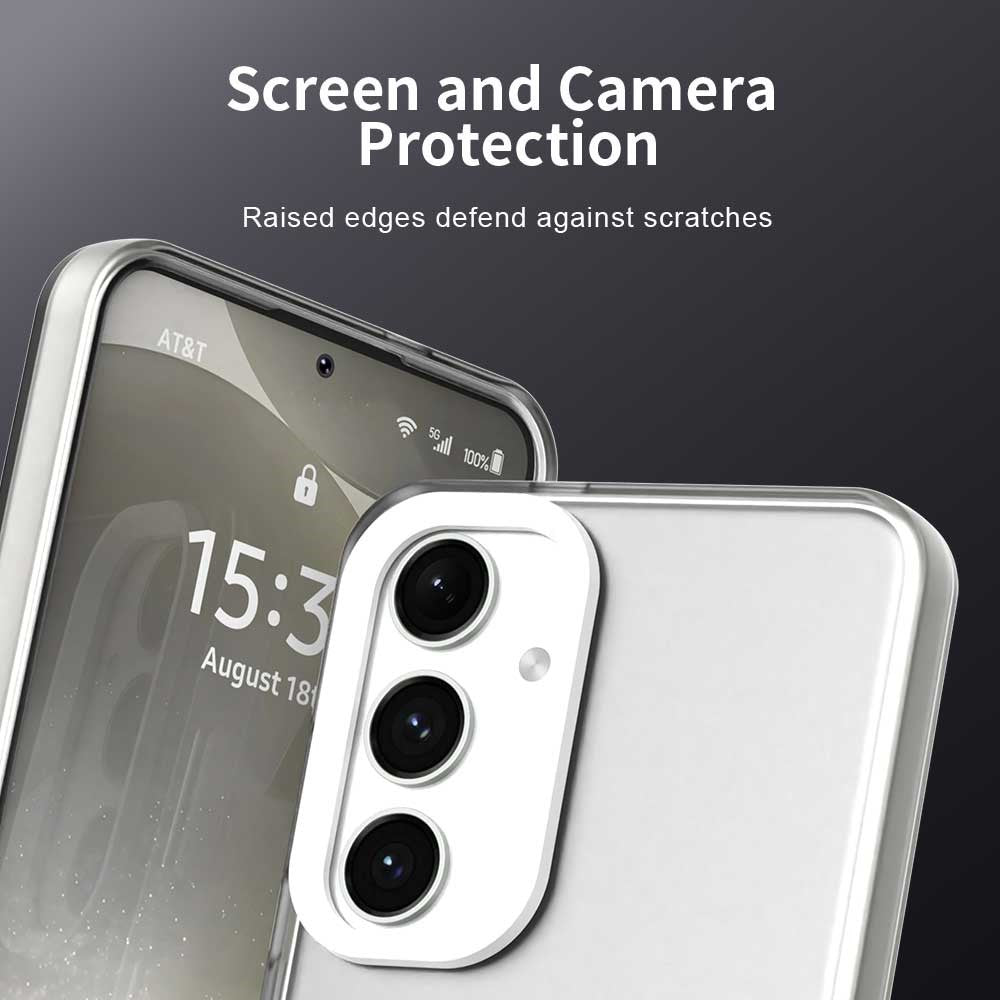 Samsung Galaxy S25 FE Case PC + TPU + PET Matte Anti-Drop Phone Back Cover