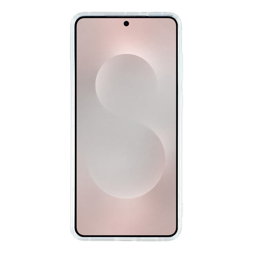 For Samsung Galaxy S25 Edge Case Airbag Protection TPU Clear Phone Back Cover Large Lens Cutout